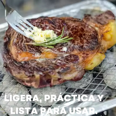 Asador Desechable Portátil - ¡Perfecto para tus Fiestas!